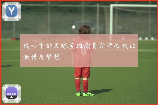 我心中的足球英雄谢肓新带给我的激情与梦想